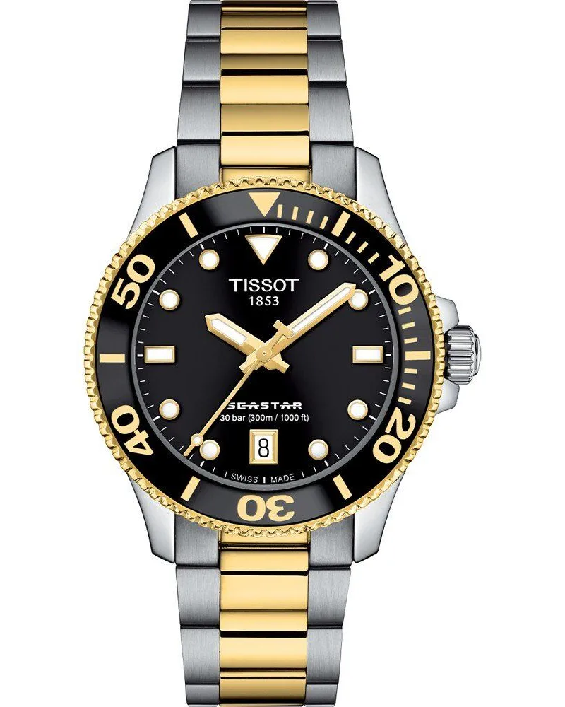 Tissot Seastar 1000 Damenuhr T120.210.22.051.00 Schwarz