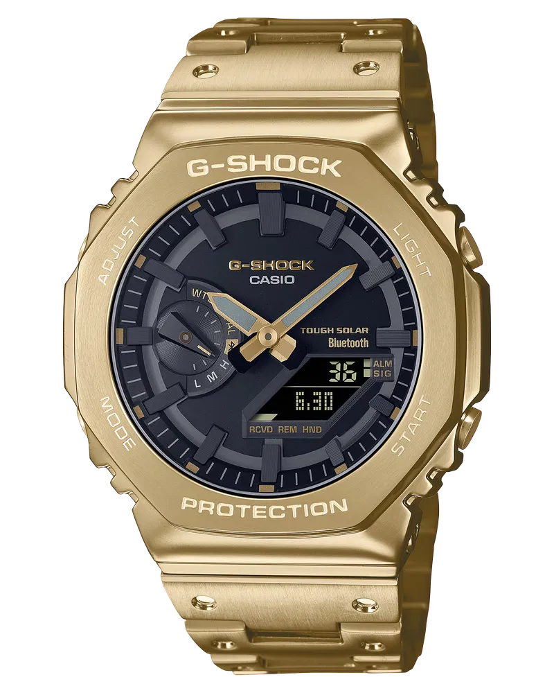 Casio CLASSIC Herrenuhr GM-B2100 Serie GM-B2100GD-9AER Schwarz