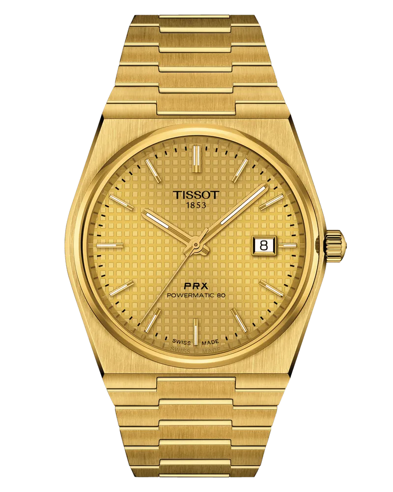 Tissot PRX Powermatic Herrenuhr 80 T137.407.33.021.00 Gold