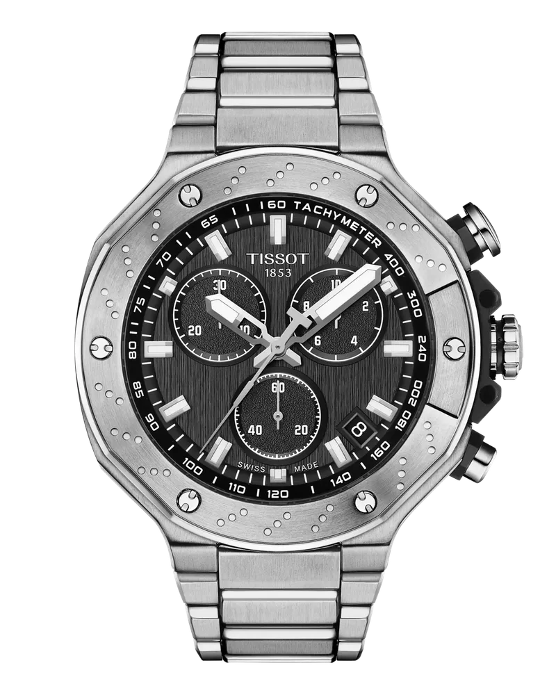 Tissot T-Race Chronograph Herrenuhr T141.417.11.051.01 Schwarz