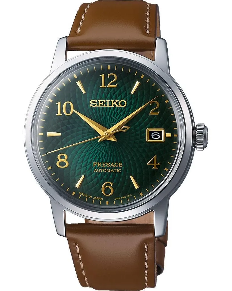 Seiko Presage Automatik Herrenuhr SRPE45J1 Grün
