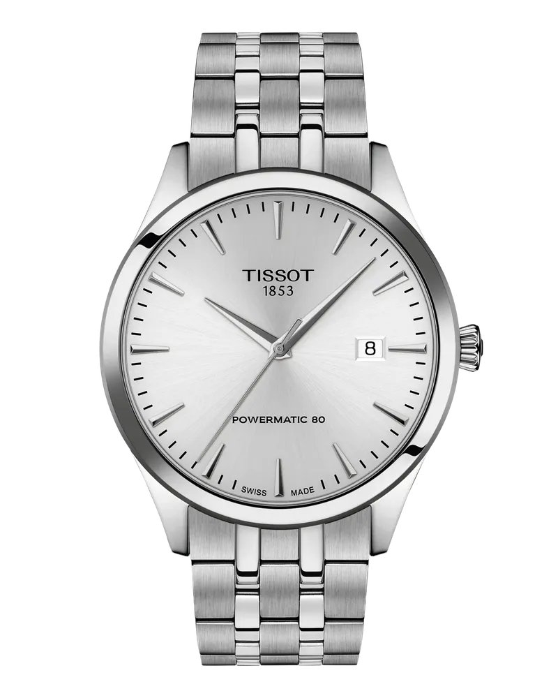 Tissot Classic Dream 40 mm, Automatik Herrenuhr T158.407.11.031.00 Silber