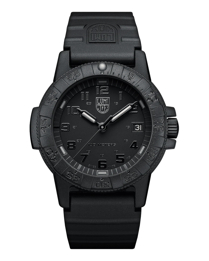 Luminox LEATHERBACK SEA TURTLE 0300 SERIES Herrenuhr Schwarz