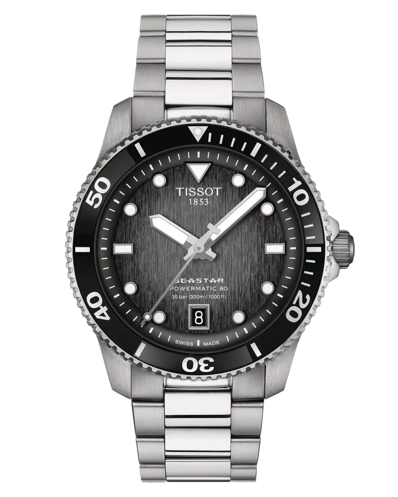 Tissot Seastar 1000 Powermatic 80 Herrenuhr T120.807.11.051.00 Grau