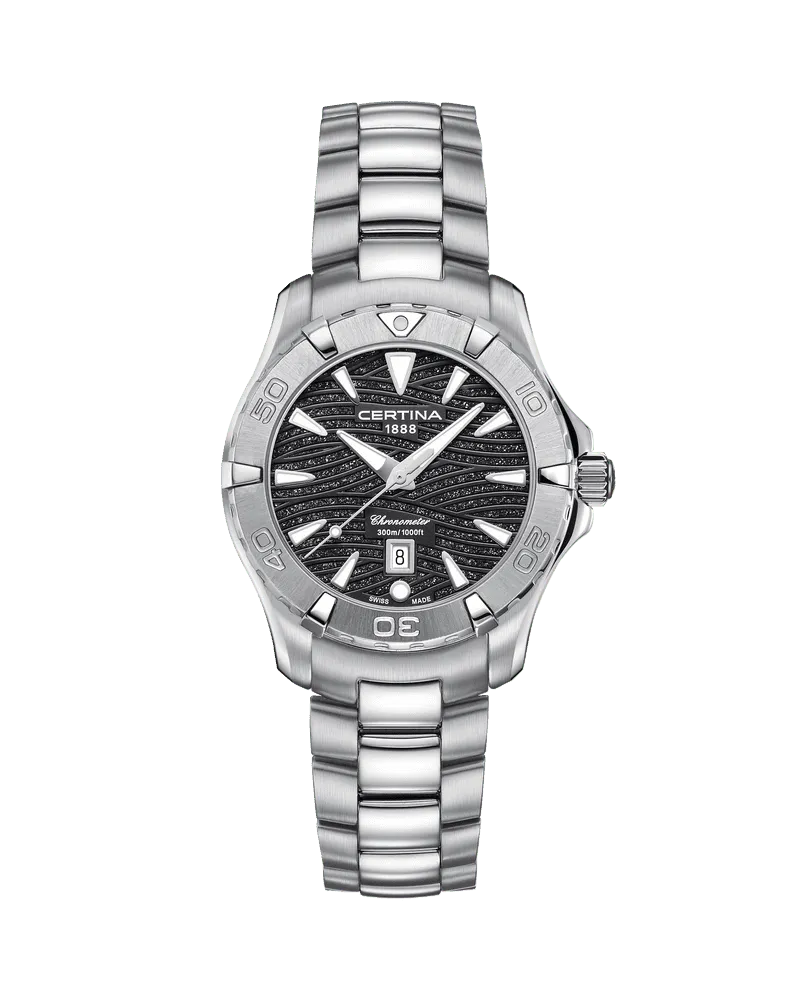 Certina DS Action Lady 34mm Damenuhr C032.251.11.051.09 Schwarz