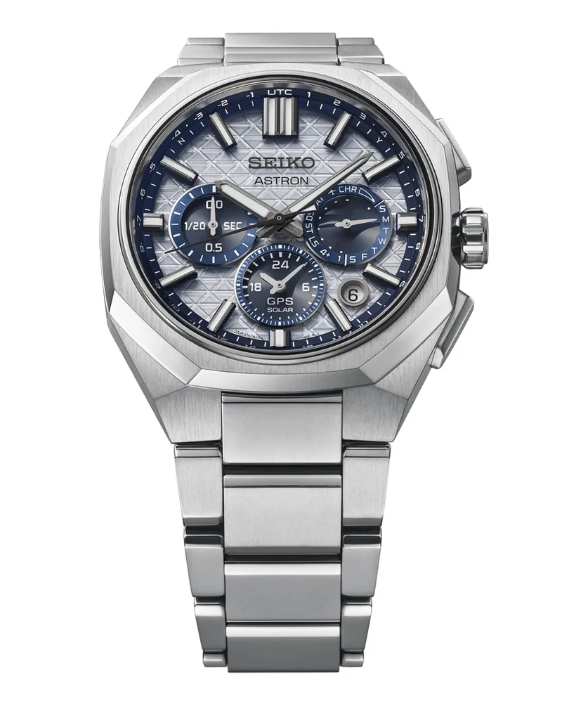 Seiko Astron Limitiert auf 2000 Stück, 145th Anniversary,  GPS Solar Herrenuhr HAB004J1 Blau