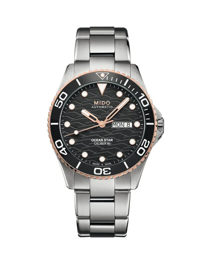 Mido Ocean Star 200C Kaliber 80 Automatik Herrenuhr M042.430.21.051.00 Schwarz
