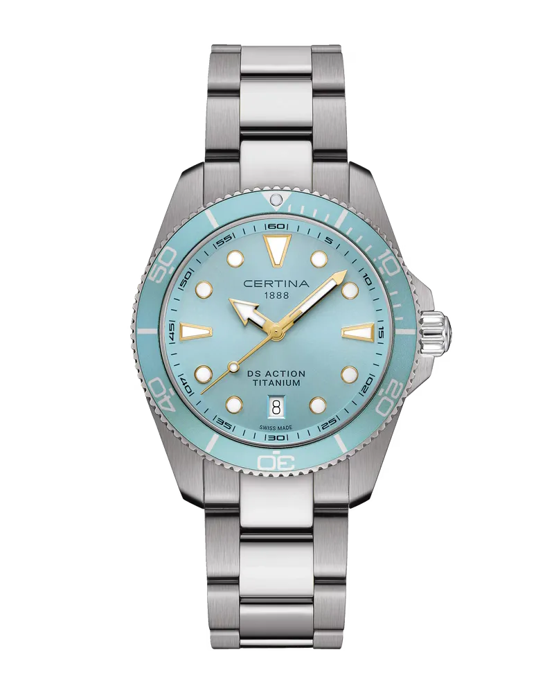 Certina DS Action Herrenuhr C048.410.44.351.00 40mm Blautürkis