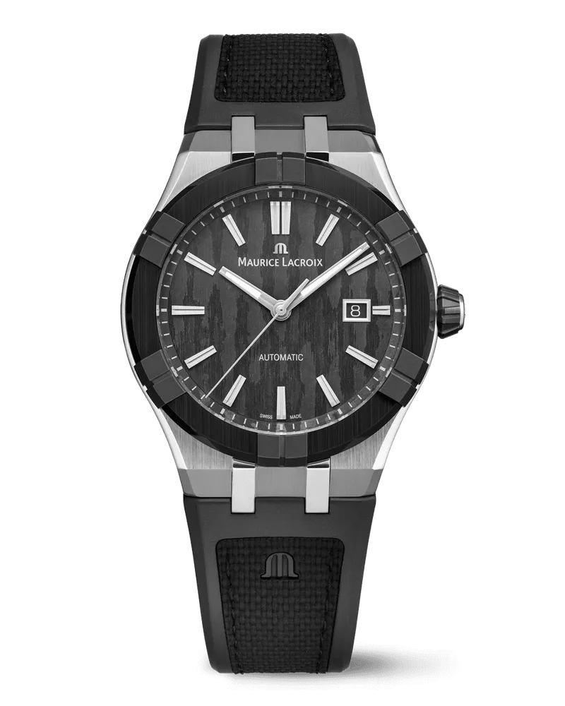 Maurice Lacroix AIKONIC Craftmanship 43MM Herrenuhr AC6008-SSL20-330-2 Schwarz