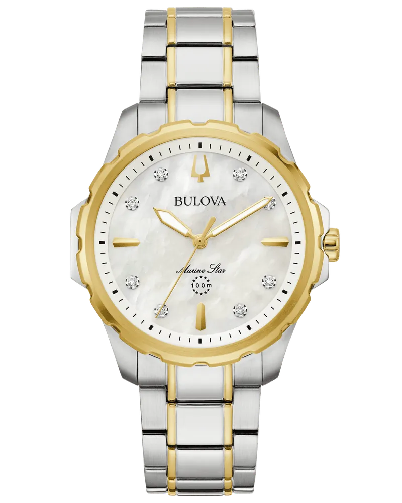 BULOVA Marine Star Quarz Damenuhr 