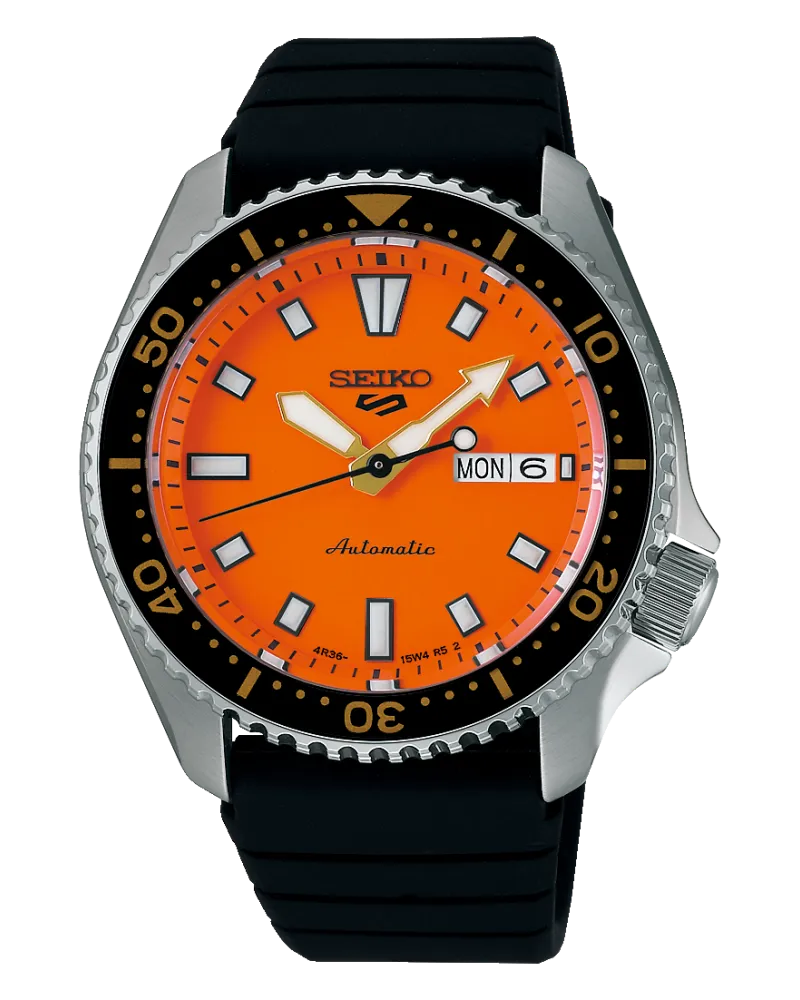 Seiko 5 Sports SRPL89K1 Herrenuhr Orange