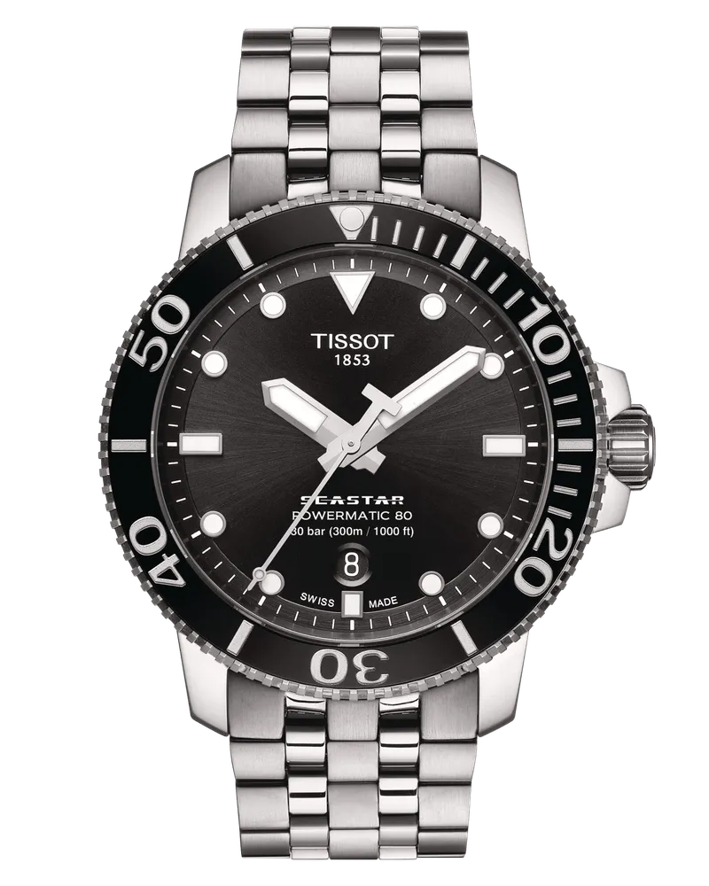 Tissot SEASTAR 1000 Herrenuhr T120.407.11.051.00 Schwarz