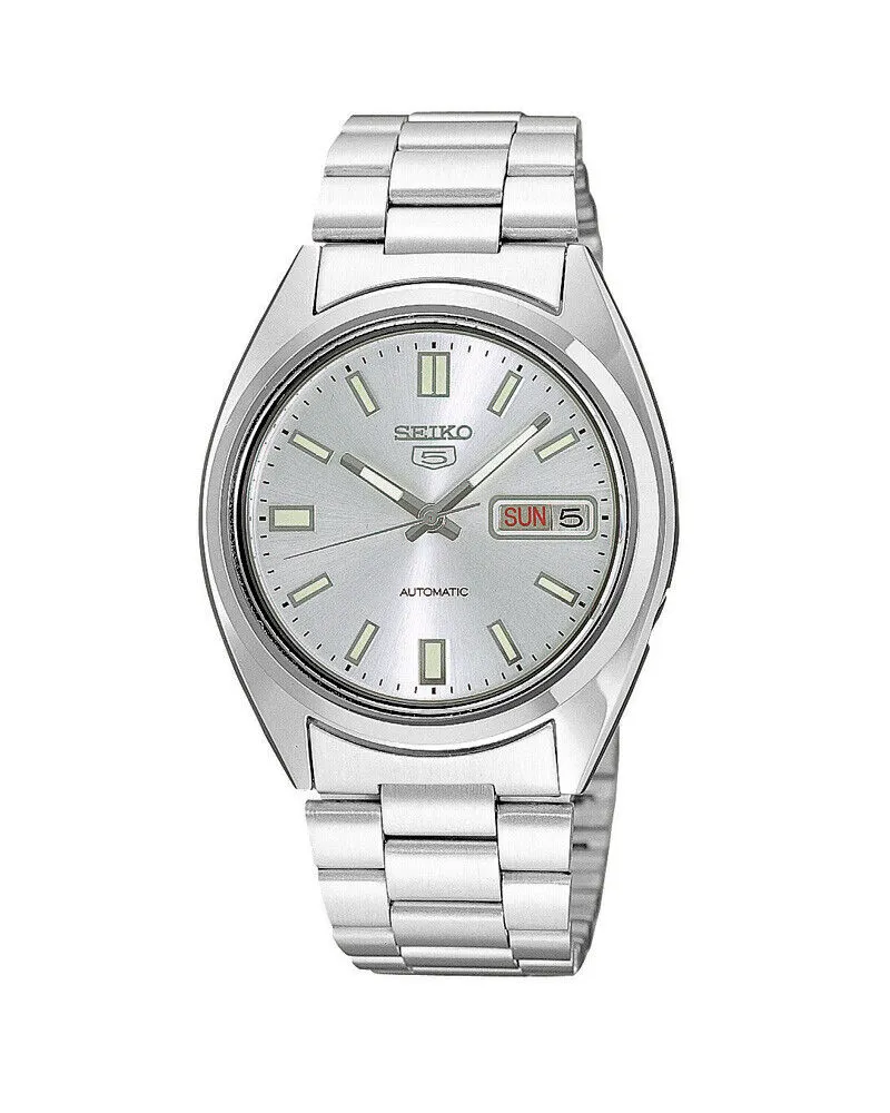Seiko Automatik Herrenuhr SNXS73 Silber