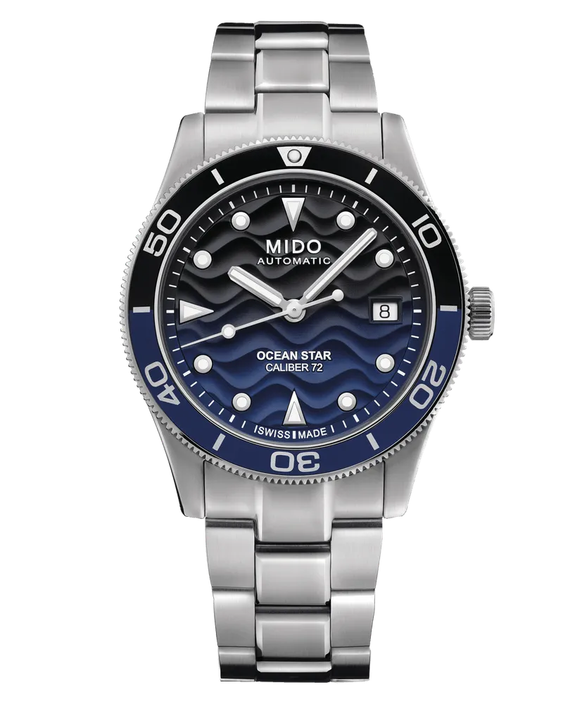 Mido Ocean Star Automatik Slim Herrenuhr M026.907.11.041.00 Schwarzblau