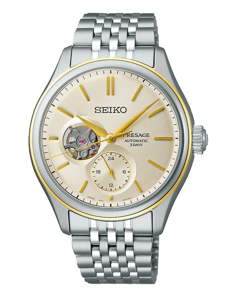 Seiko Presage Classic Automatik Herrenuhr SPB480J1 Gold