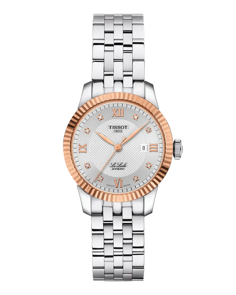 Tissot Le Locle Automatik Lady Damenuhr T932.207.41.036.00 Silber