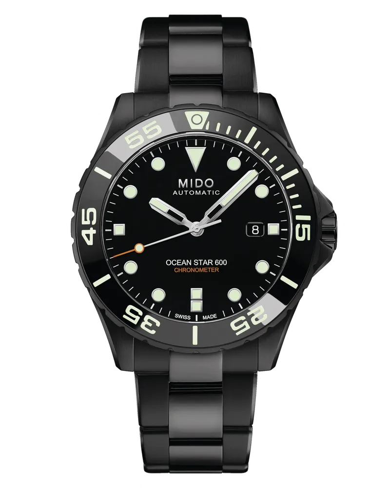 Mido Ocean Star 600 Chronometer Herrenuhr M026.608.33.051.00 Schwarz