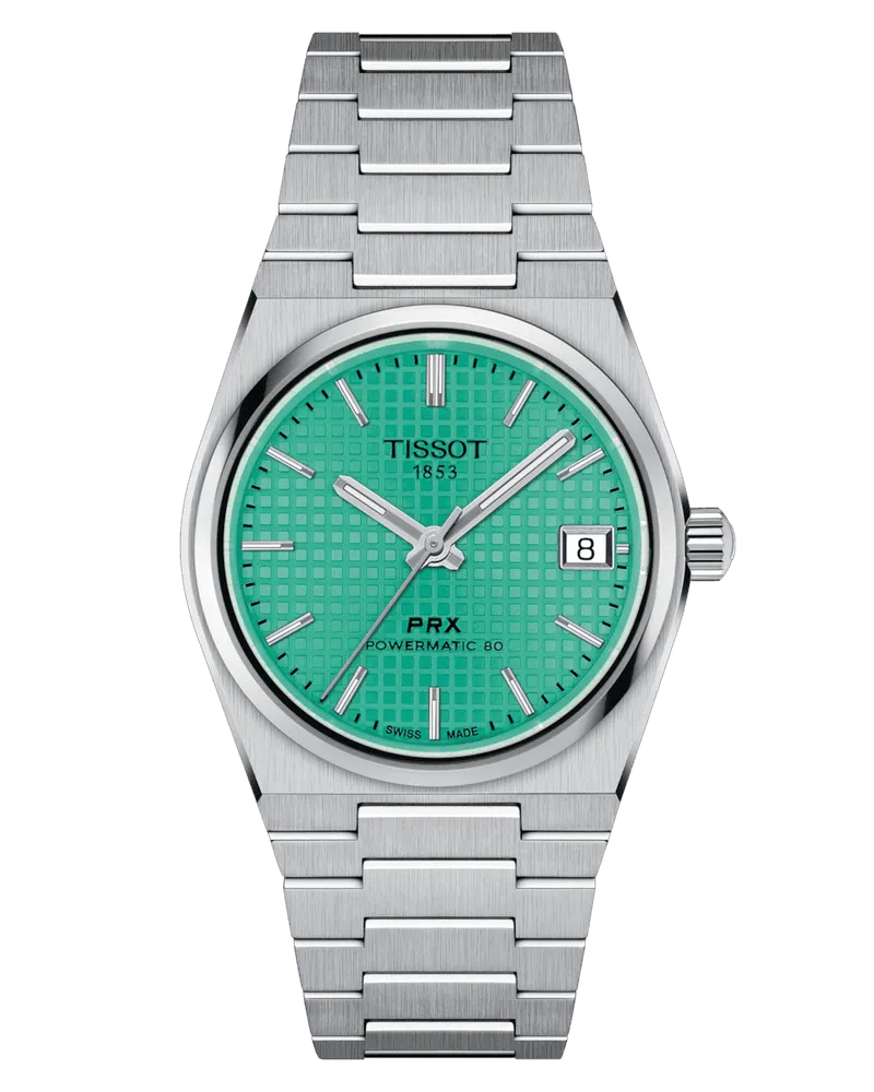 Tissot PRX Powermatic Damenuhr T137.207.11.091.01 Grün