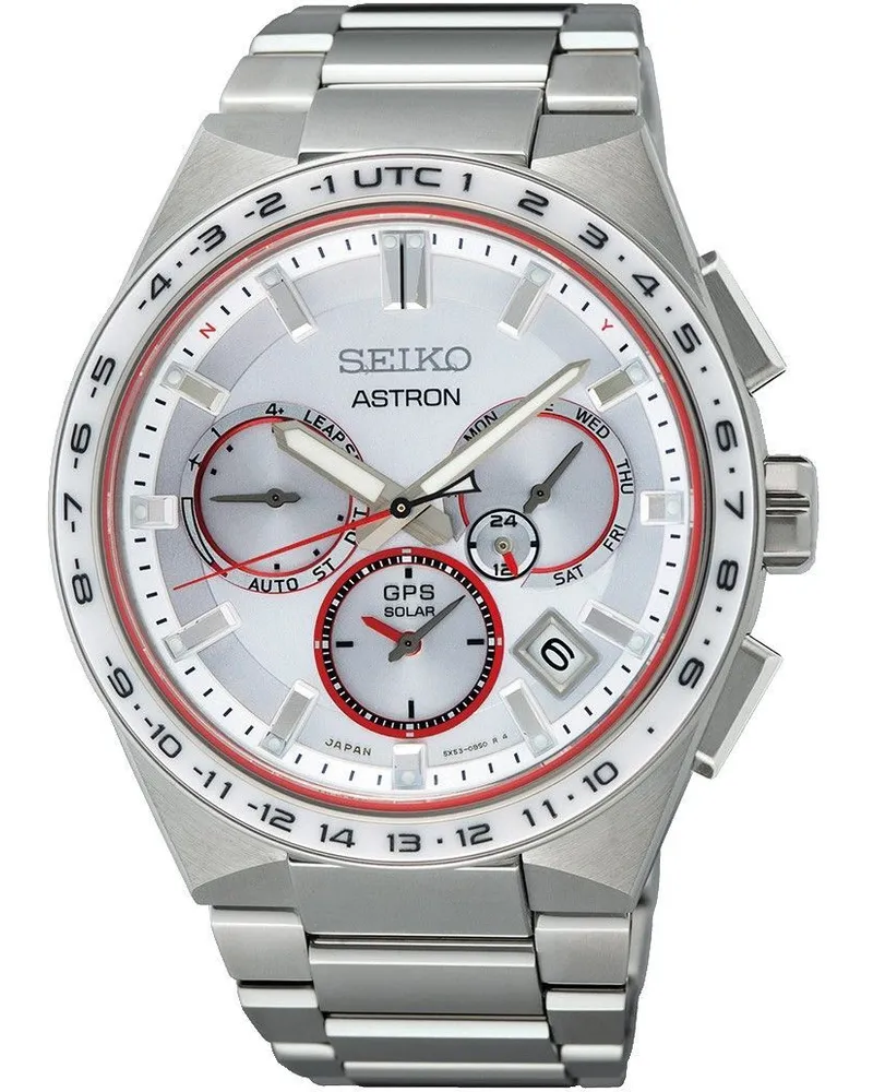 Seiko Astron GPS Ärzte ohne Grenzen Herrenuhr SSH133J1 Weiß