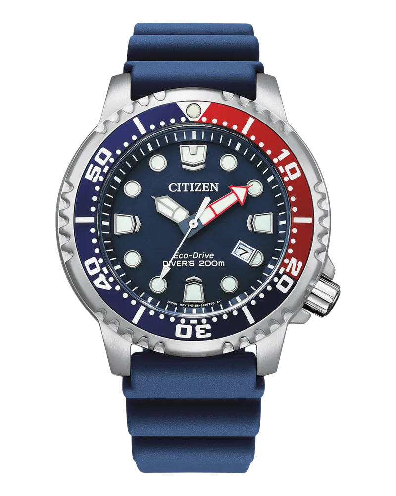 Citizen Promaster Herrenuhr BN0168-06L Blau