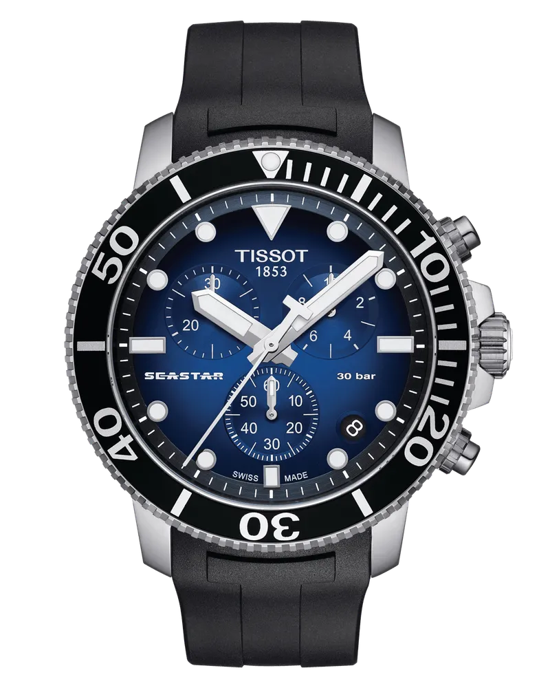 Tissot SEASTAR 1000 Herrenuhr T120.417.17.041.00 Blau