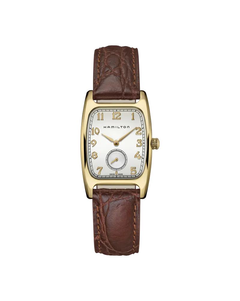 HAMILTON Boulton Small Second Quartz H13431553 Damenuhr Silber