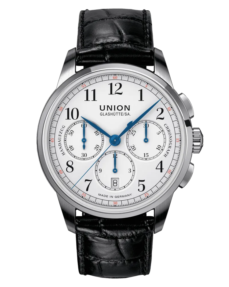 Union Glashütte 1893 Johannes Dürrstein Edition Herrenuhr D007.459.16.017.00 Weiß