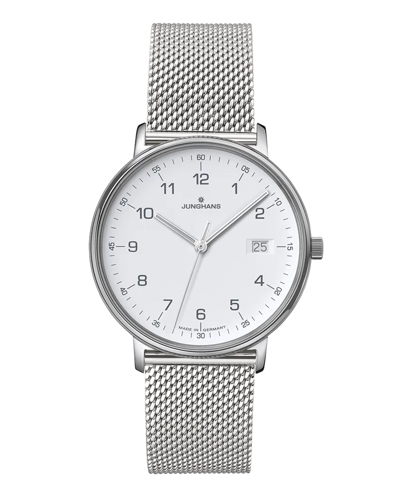 Junghans FORM Quarz Damenuhr 47/4457.44 Weiß