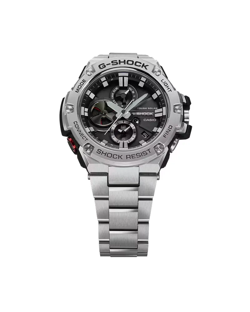 Casio Casio  G-Steel Herrenuhr GST-B100D-1AER Schwarz