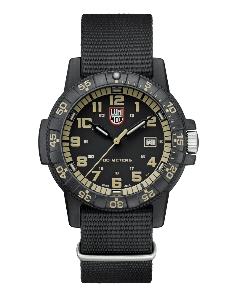 Luminox LEATHERBACK SEA TURTLE GIANT 0320 SERIES Herrenuhr Schwarz