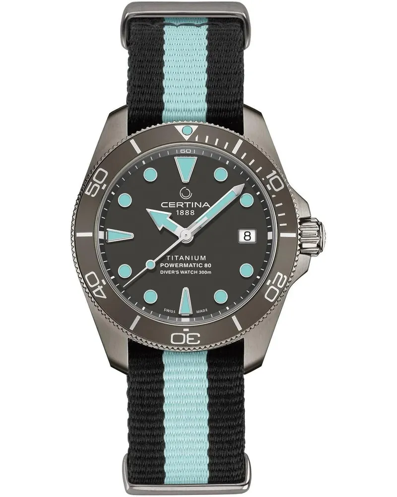 Certina DS Action Diver 38mm Herrenuhr C032.807.48.081.00 Grau
