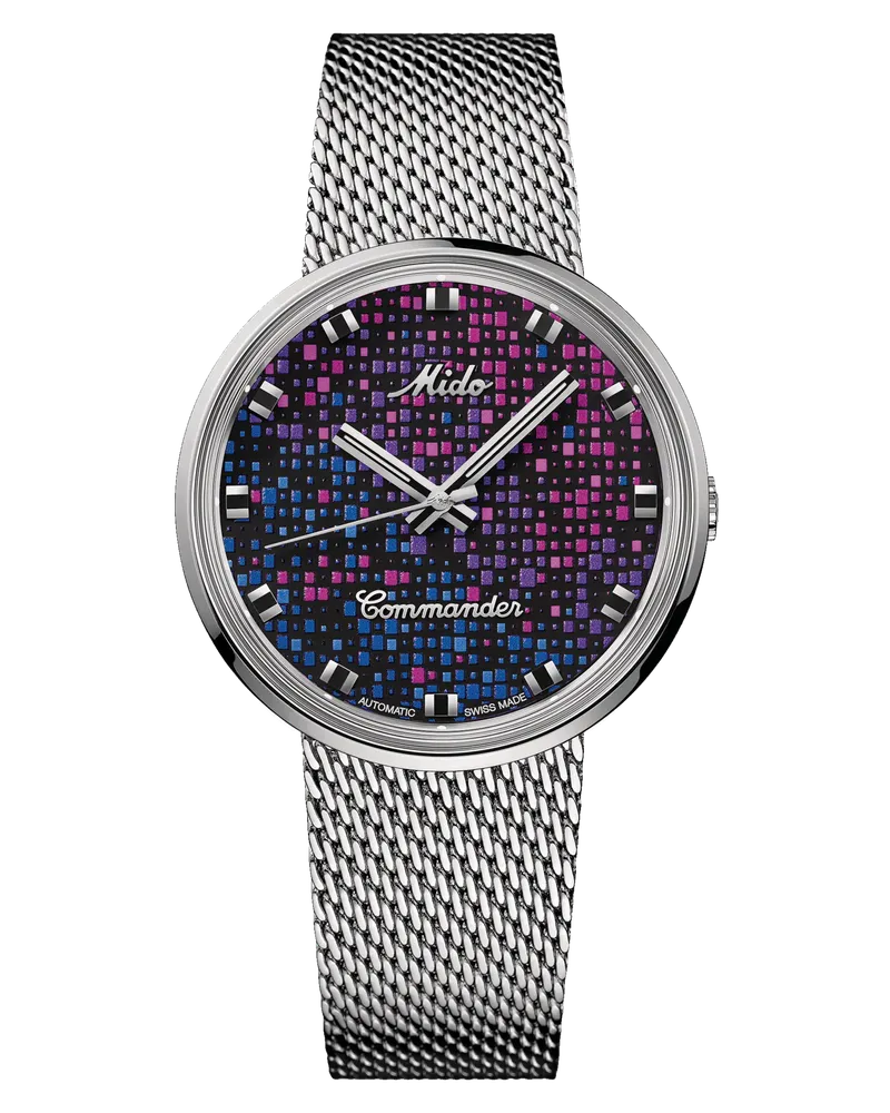 Mido Commander 1959 PIxel M8429.4.N7.11 Multicolor