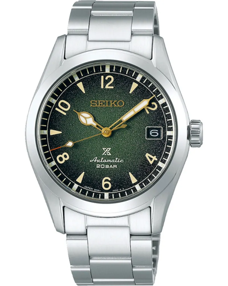 Seiko Prospex Automatik Alpinist Herrenuhr SPB155J1 Grün