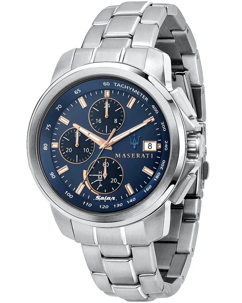 Maserati Successo Herrenuhr R8873645004 Blau