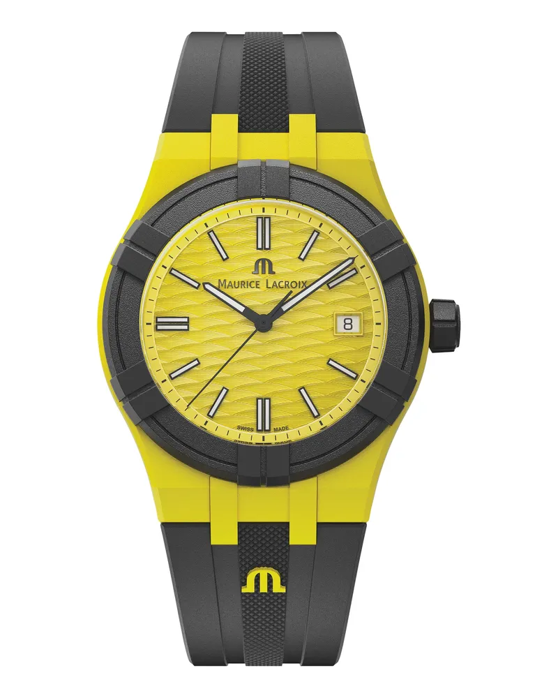 Maurice Lacroix Aikon Tide Date Herrenuhr AI2008-60060-300-0 Gelb