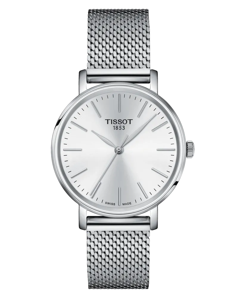 Tissot Everytime Damenuhr T143.210.11.011.00 Silber