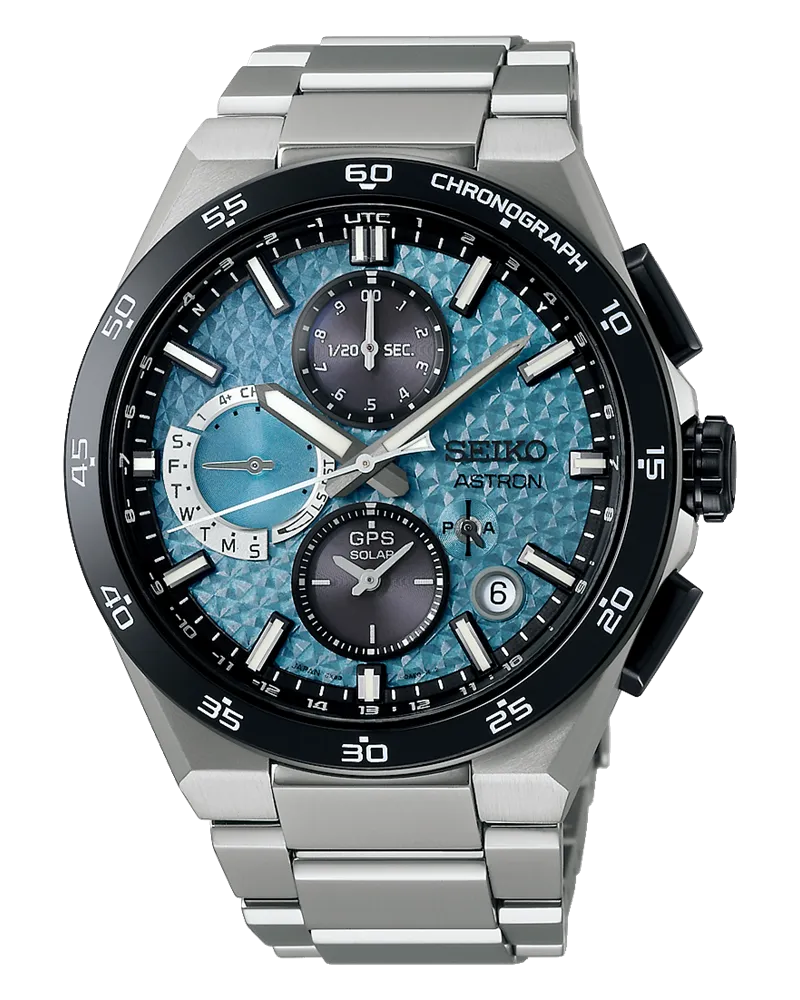 Seiko Astron Limited Edition Herrenuhr SSH157J1 Blau