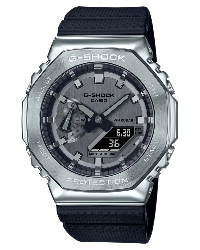 Casio Casio  Herrenuhr GM-2100-1AER Grau