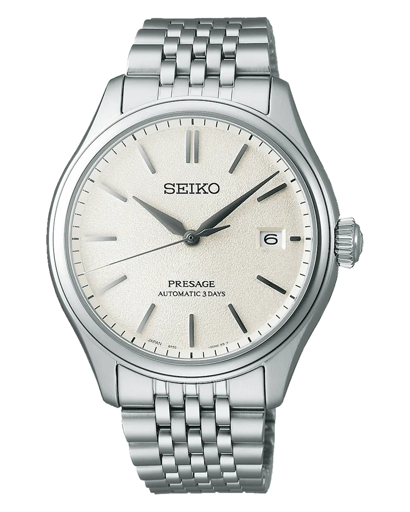 Seiko Presage Classic Herrenuhr SPB463J1 Weiß