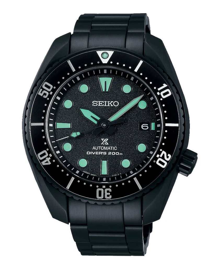 Seiko Prospex Herrenuhr Automatik Taucheruhr Limited Edition  SPB433J1 Schwarz