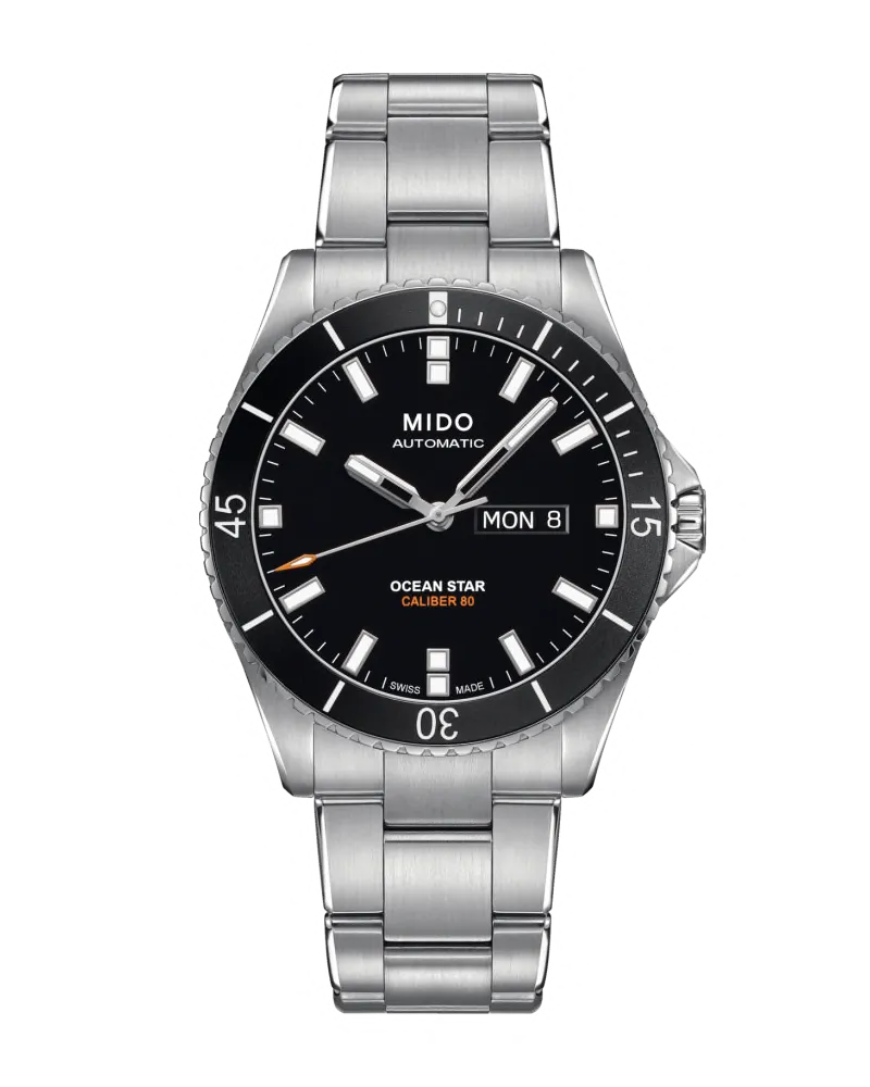 Mido Captain Ocean Star Herrenuhr M026.430.11.051.00 Schwarz