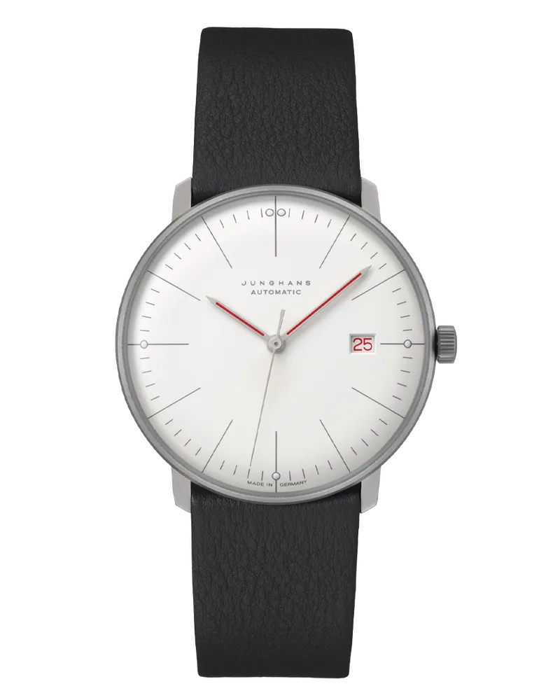 Junghans max bill Automatic Bauhaus 027/4009.02 Herrenuhr Weiß