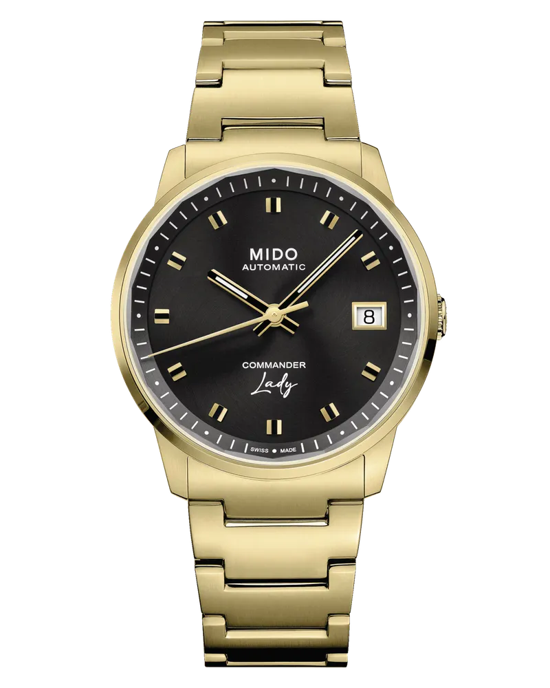 Mido Commander Lady Damenuhr M021.207.33.051.00 Schwarz