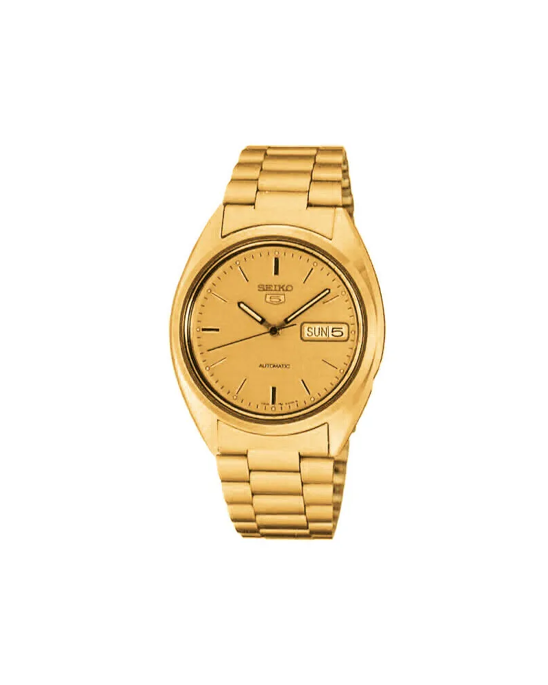 Seiko Automatik Herrenuhr SNXL72K Gold