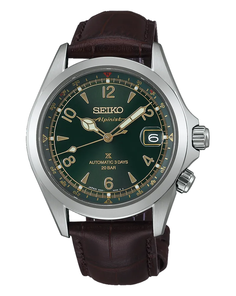 Seiko Prospex LAND Alpinist Automatic Herrenuhr SPB507J1 Blauschwarzgrün
