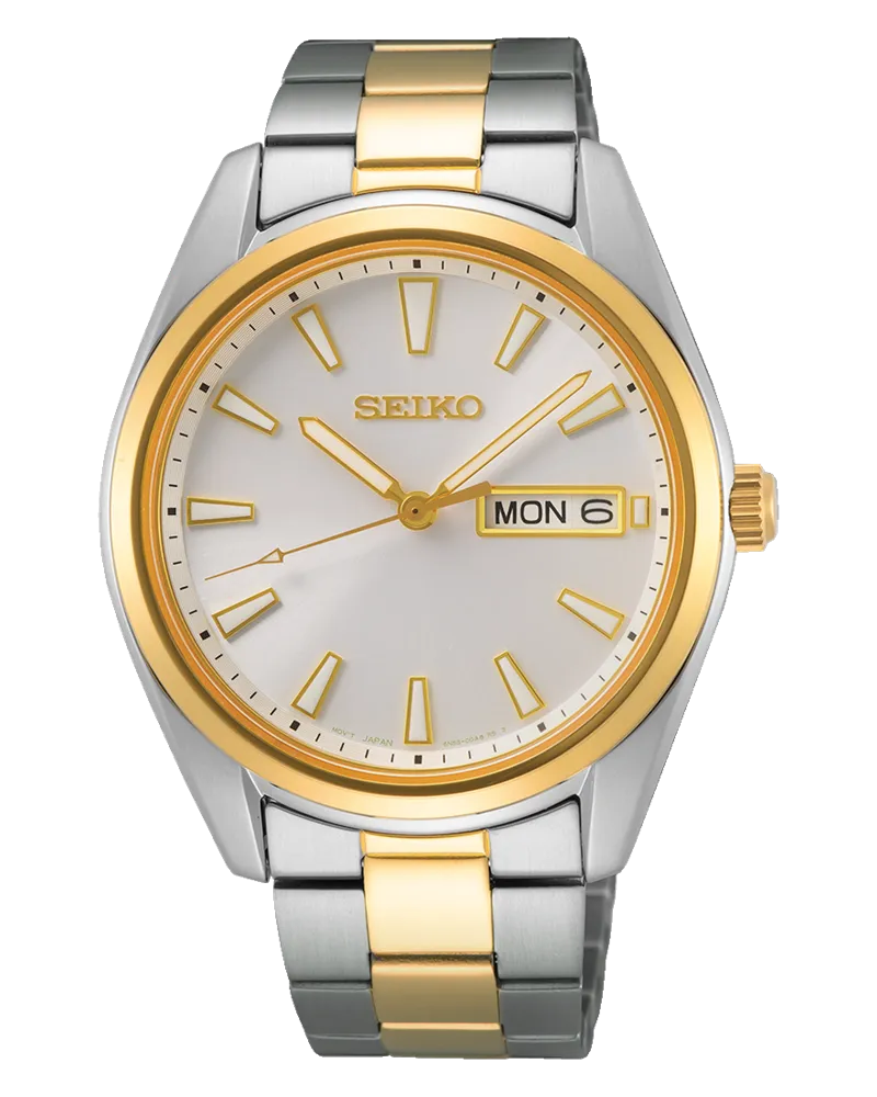Seiko Quarz SUR446P1 Herrenuhr 