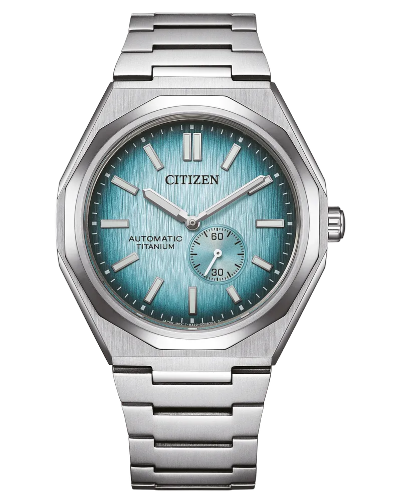 Citizen Super Titanium Zenshin 60 blau Herrenuhr NK5020-58L Blau