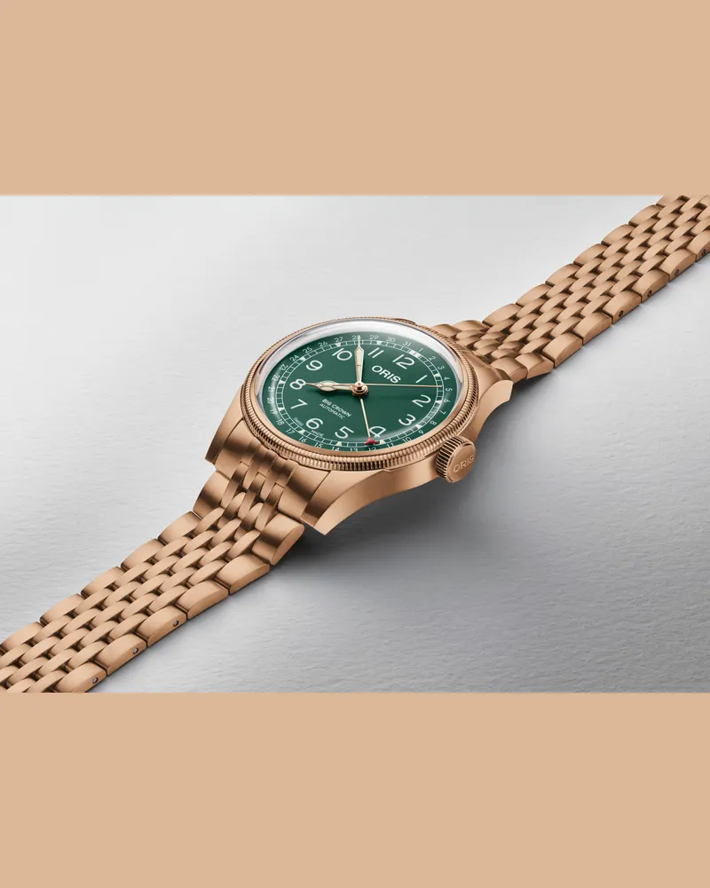 ORIS Herrenuhr Big Crown 01 754 7741 3167-07 8 20 01 Grün