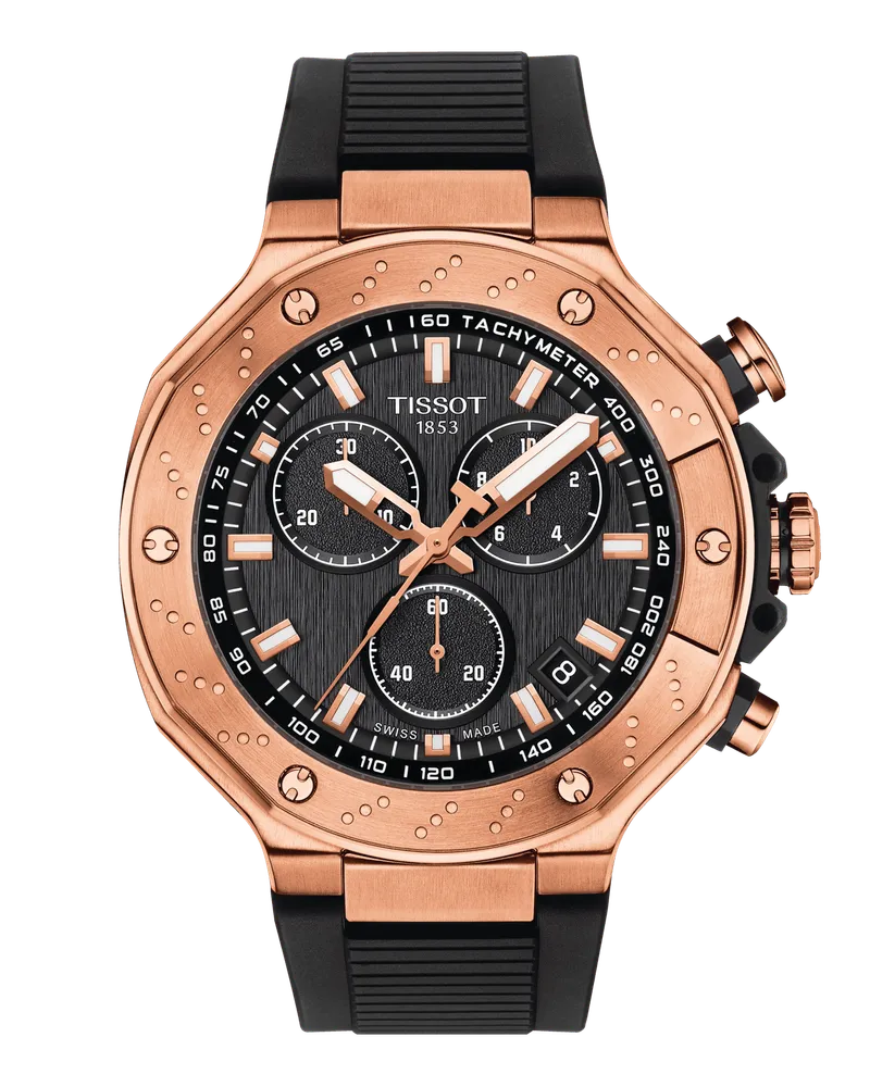 Tissot T-Race Chronograph Herrenuhr T141.417.37.051.00 Schwarz