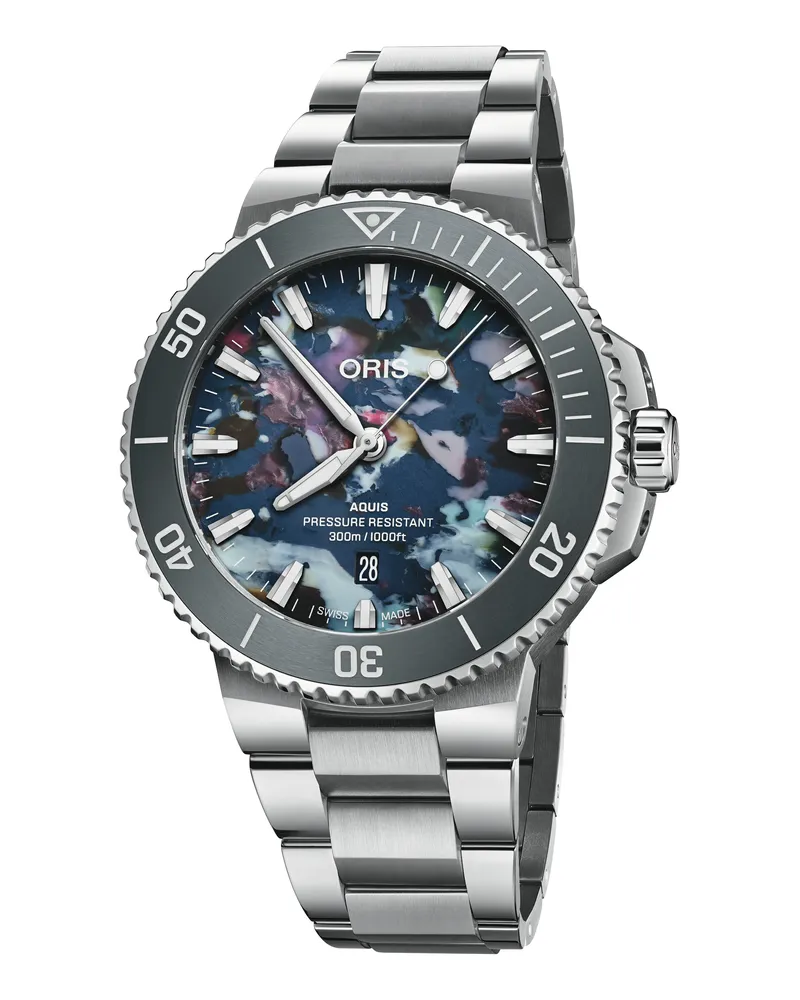 ORIS Herrenuhr Aquis 01 733 7789 4150-07 8 23 04PEB Multicolor